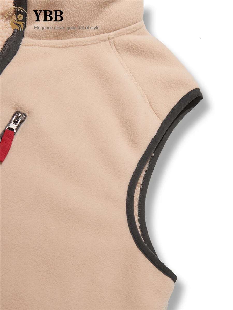 Mens Clothing Waistcoat Fleece Jacket Fall and WinterJackets Vests Fashionable Classic Outdoor Sleeveless Man Coats Vest