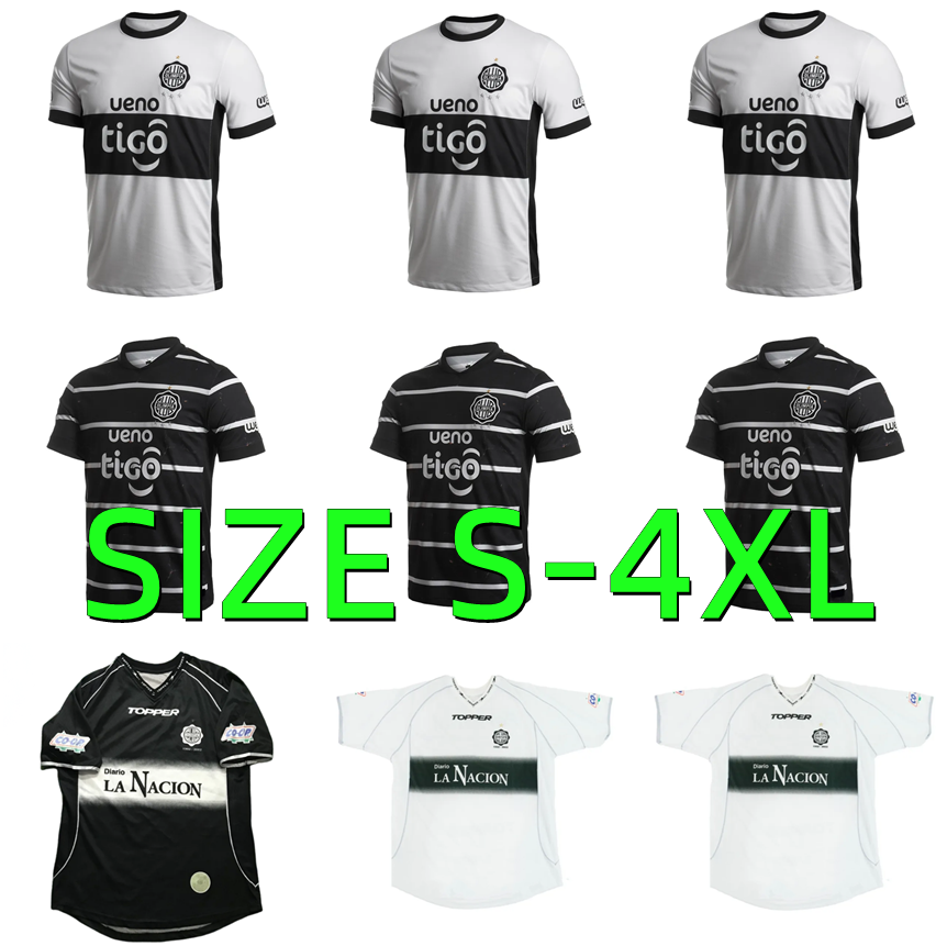 2025 2025 Club Olimpia Asuncion soccer jerseys 25 26 R.ORTIZ W.GONZALEZ D.GONZALEZ A.SILVA N.CAMACHO F.CARDOZO S.OTALVARO Home Away Retro 2002 2003 Football Shirt