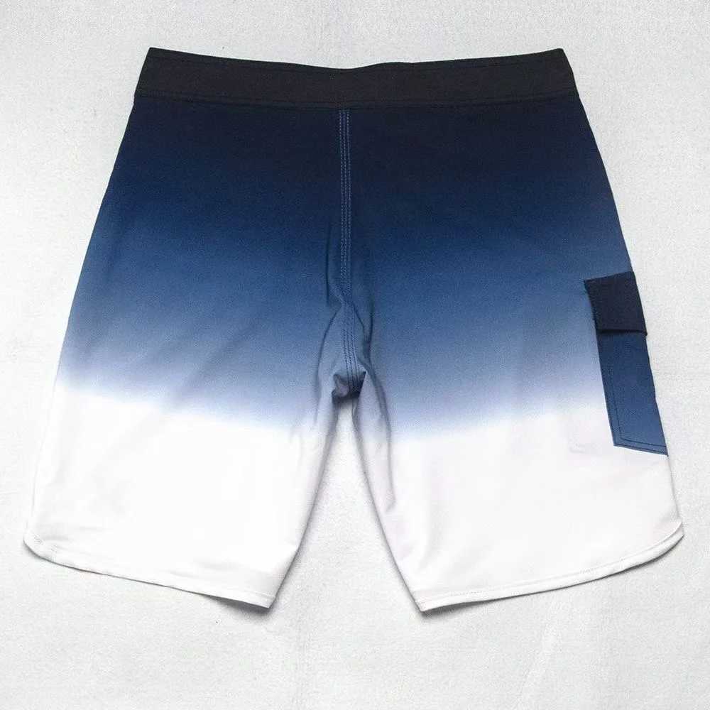 New Mens Shorts Boardshorts High Elastance Quick-dry Waterproof Casual Mens Sport Surfing Swim Trunk Bermuda W250215