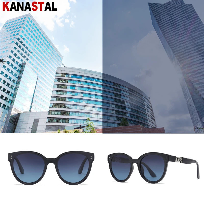 Polarized Sunglasses Women Fashion UV400 Sun Glasses TR90 Men Eyeglasses Frame Sunscreen Beach Travel Anti Shade Eyewear 250214