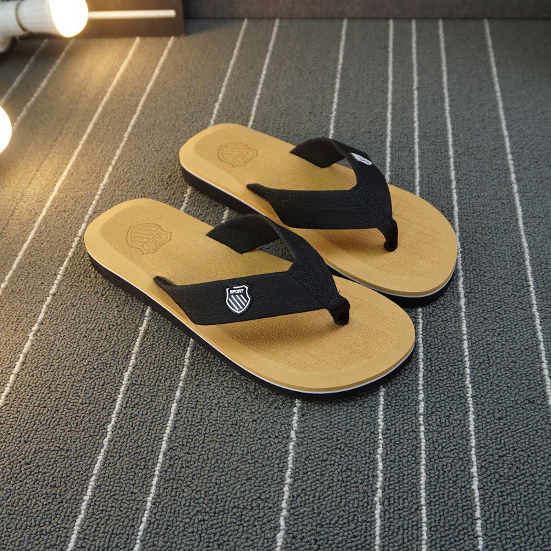 comfortable Summer new cross-border Instagram flip-flops men's casual fashion trend beach flip-flops 2025
