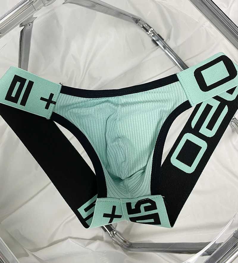 Mens Panties Jockstrap Men Underwear Gay Thong Man Briefs Bikini Underpants Slip Sexy Cotton Pouch Cuecas Thongs Homme G StringT250210
