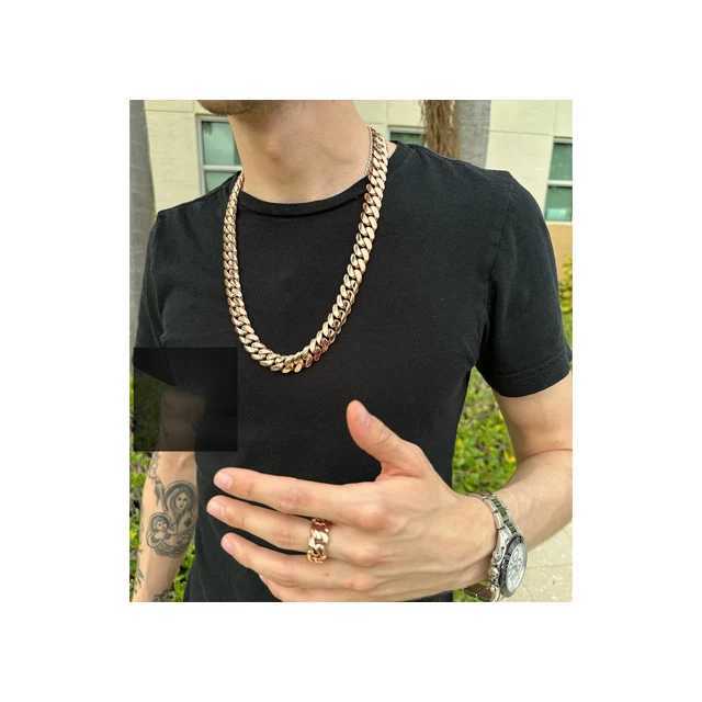 Arrival10mm Baguette Cuban Link Chain Moissanite Diamond Stubbed 925 Sterling Silver Gold Plated Hip Hop Jewellery
