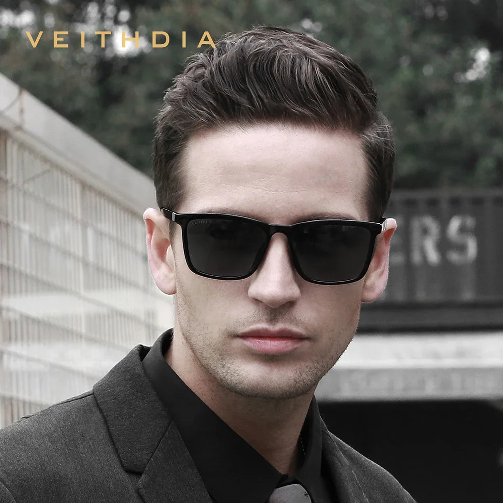 VEITHDIA Sunglasses Unisex Retro TR90 Sunglasses Polarized UV400 Lens Vintage Eyewear Sun Glasses For Men/Women 7521 250213