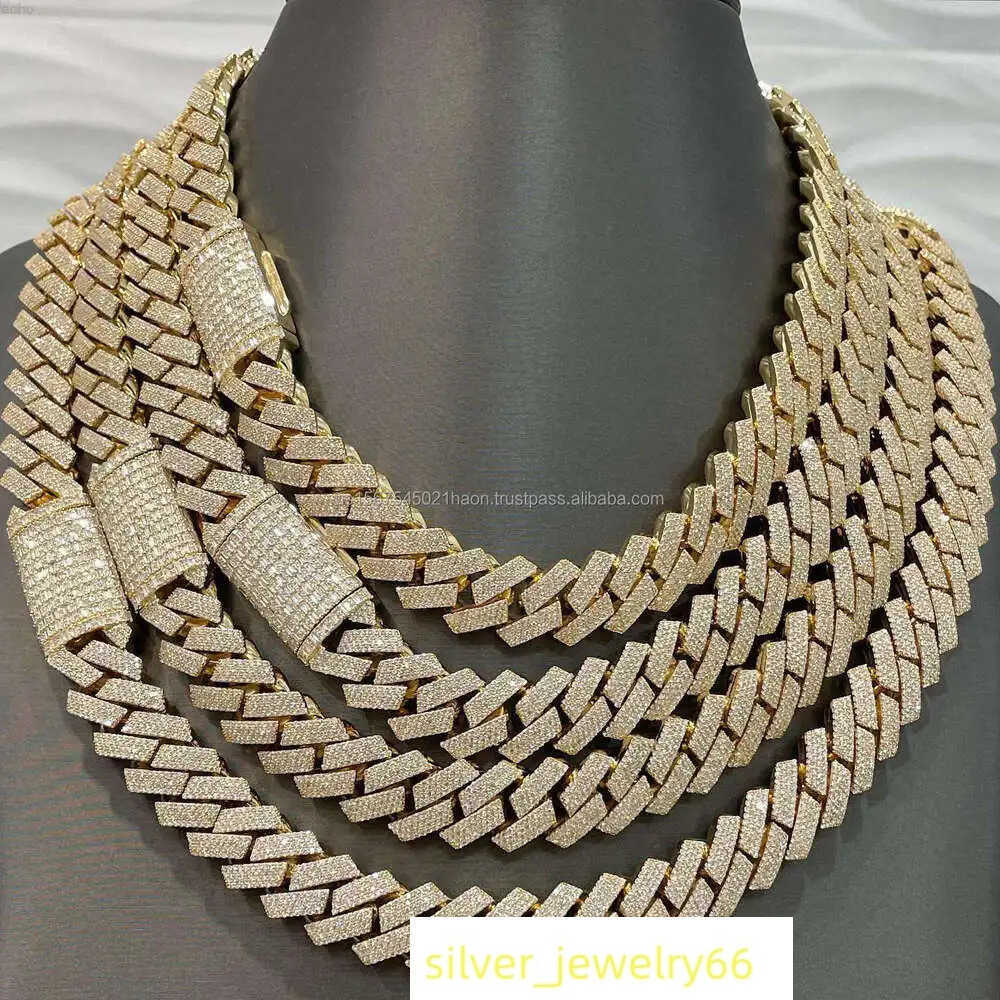 Custom Hip Hop Jewelry Crystal Moissanite Iced Out Men Letter Charms Cz Bling Pendant