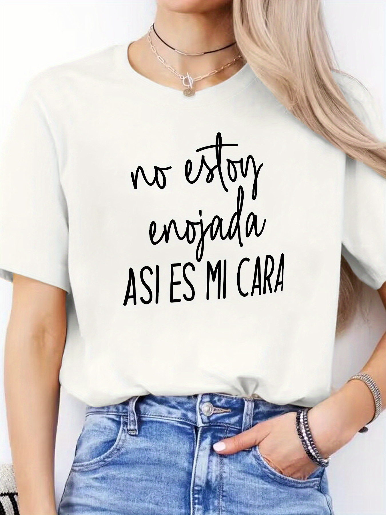 Designer's Fashionable And Versatile Letter Printed Spring/summer Casual Round Neck Short Sleeved Sports T-shirt For Women's Top