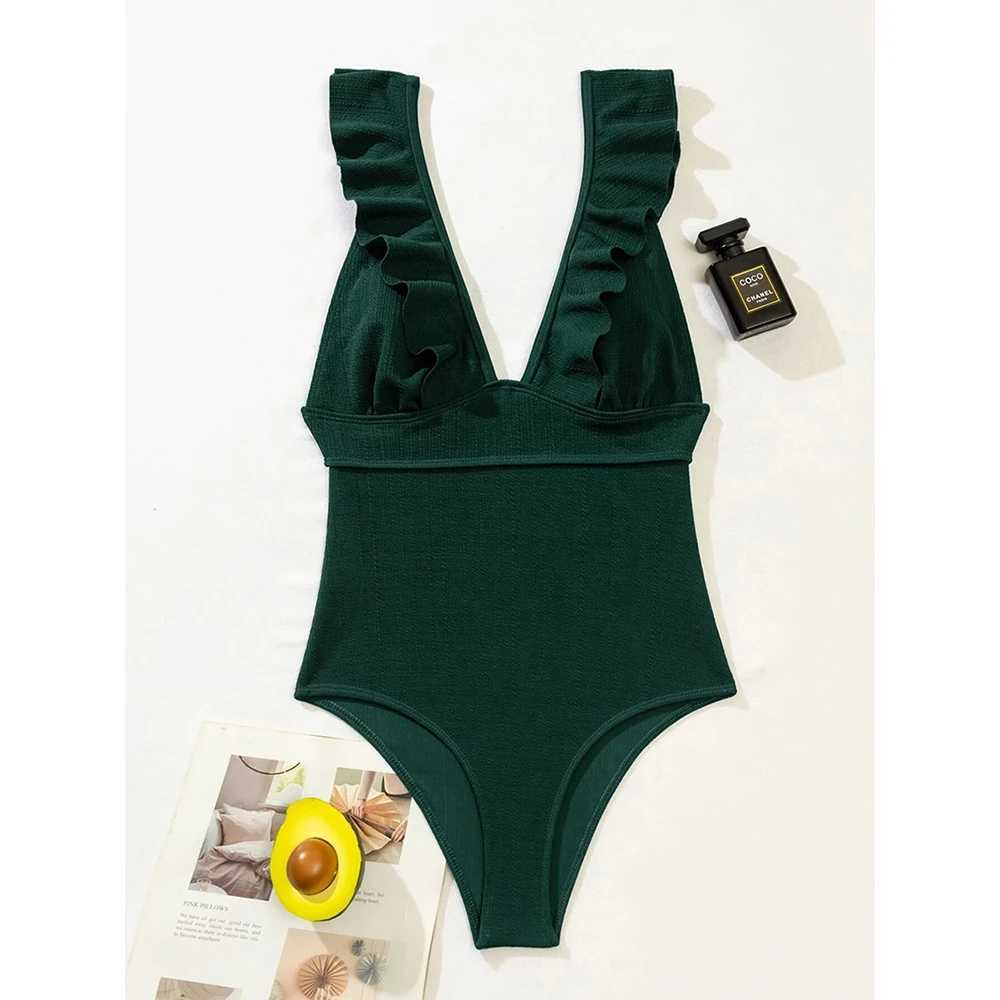 One piece swimsuit womens pleated swimsuit push up Monokini swimsuit summer swimsuitW250214