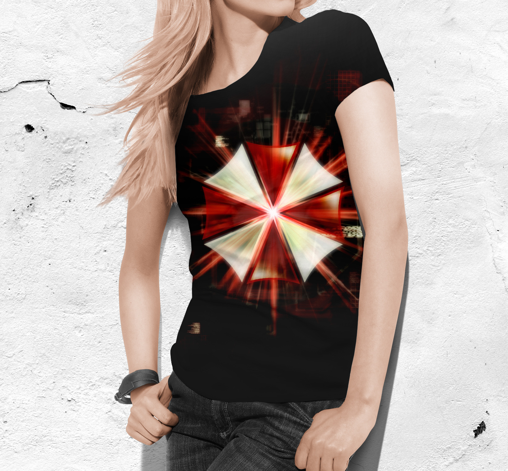 Designer Large Summer Sexy Short Sleeve 3D Printed Loose and Elegant Women T-shirt New Style