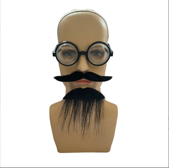 Halloween creative funny photobeard simulation props dance party funny beard men beard glasses