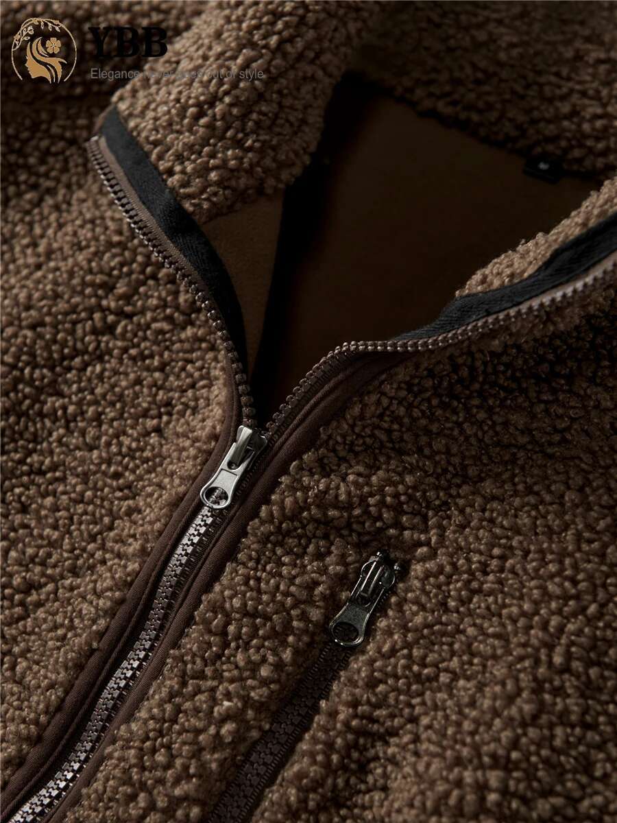 Mens Clothing Waistcoat Fleece Jacket Fall and WinterJackets Vests Fashionable Classic Outdoor Sleeveless Man Coats Vest