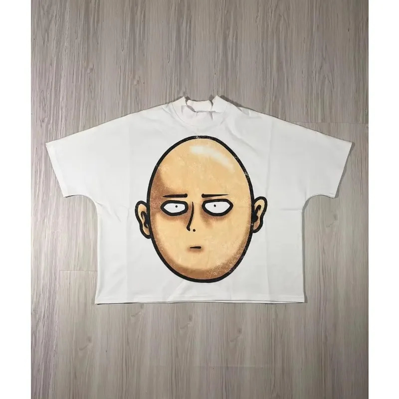 Streetwear Harajuku Retro Oversized Cartoon Graphic Print T Shirts Mens and Womens Hip Hop Fashion Casual Short Sleeve Tops 250210