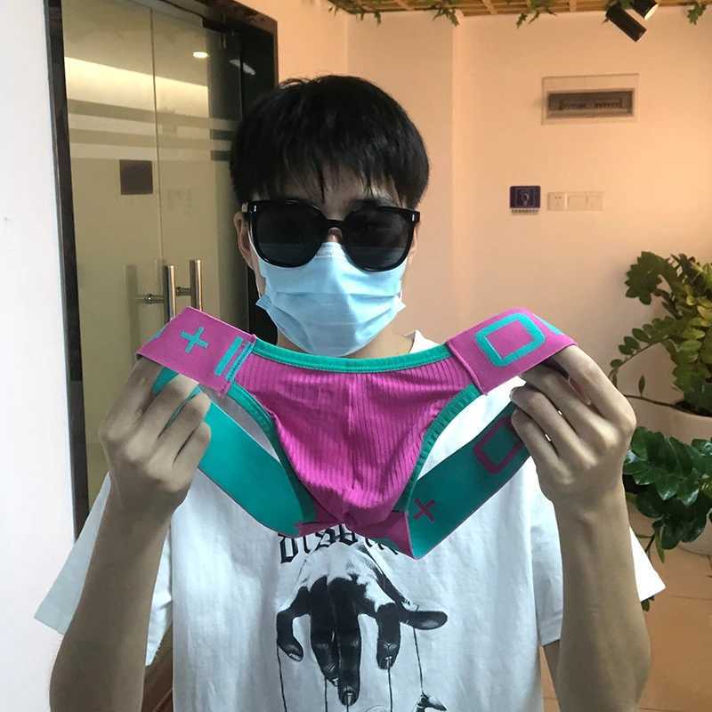 Mens Panties Jockstrap Men Underwear Gay Thong Man Briefs Bikini Underpants Slip Sexy Cotton Pouch Cuecas Thongs Homme G StringT250210