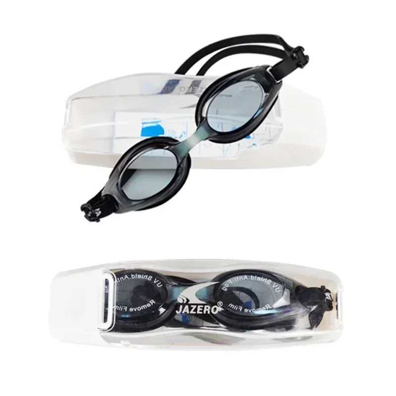 Kids Myopia Swimming Goggles for Boys Girls Ages 4-14 (Approximate) with Anti-fog Spray Swim Glasses Eyewear Z250215