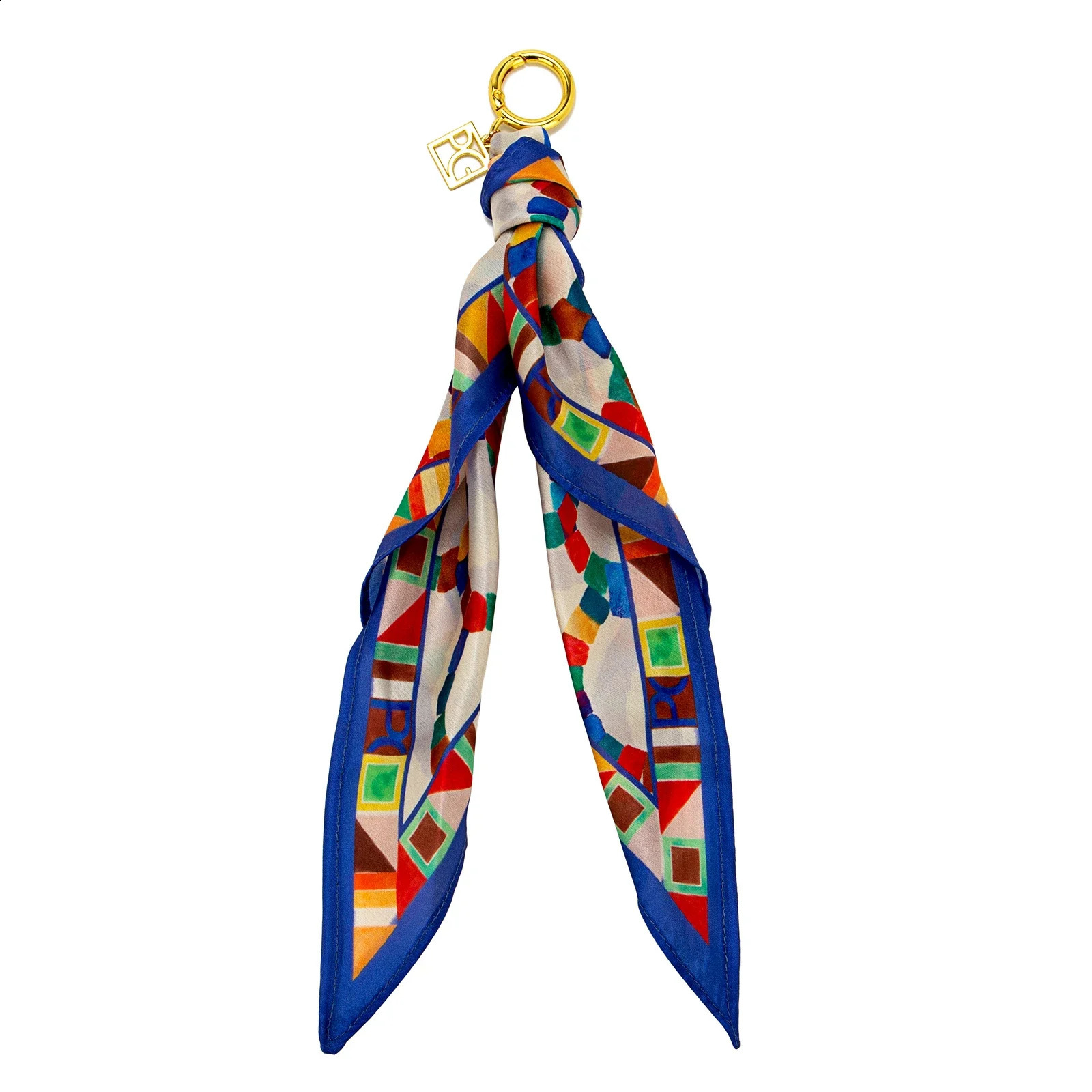 PG Fashion Street Multi Style Luggage Accessories Womens Silk Scarf Accessories Temperature Pendant Luggage Accessories 250214