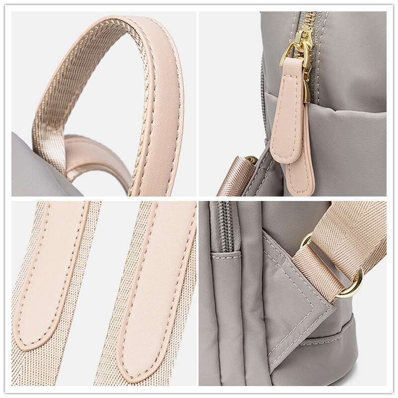 Small Travel Bag Woman Mini Cute Bags Oxford Fabric Backpacks For Girls Original Design Casual Canvas Bagbacks 2024 New Fashion