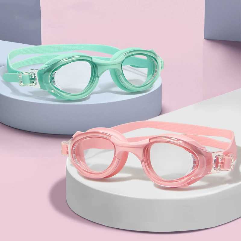 Universal Waterproof Anti-Fog Swimming Goggles Children HD Clear Lens Swim Eyewear Boys Girls Water Sport Glasses Z250215