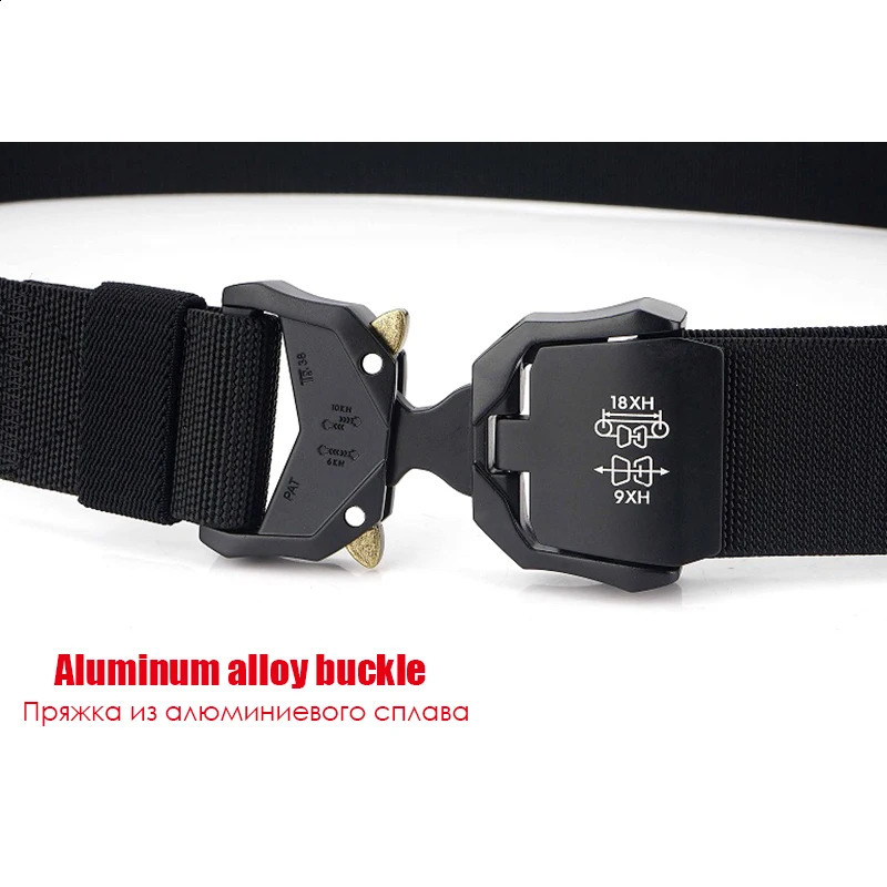 VATLTY 125/140cm Elastic Belt Men Aluminum Alloy Quick Release Buckle Comfort Stretch Belt Military Tactical Girdles Male Army 250213