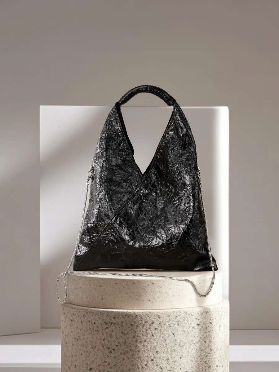 YANATARI Underarm Cowhide Genuine Leather Soft Leather Large Capacity Minimalist Crossbody Bag High Quality 2025