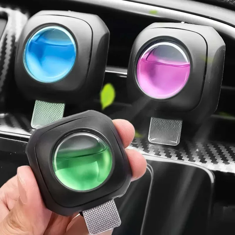 Car Fragrance Auto Air Outlet Aroma Clip with Essential Oil Air Freshener Car Interior Odor Removing Fragrance Perfume 250214