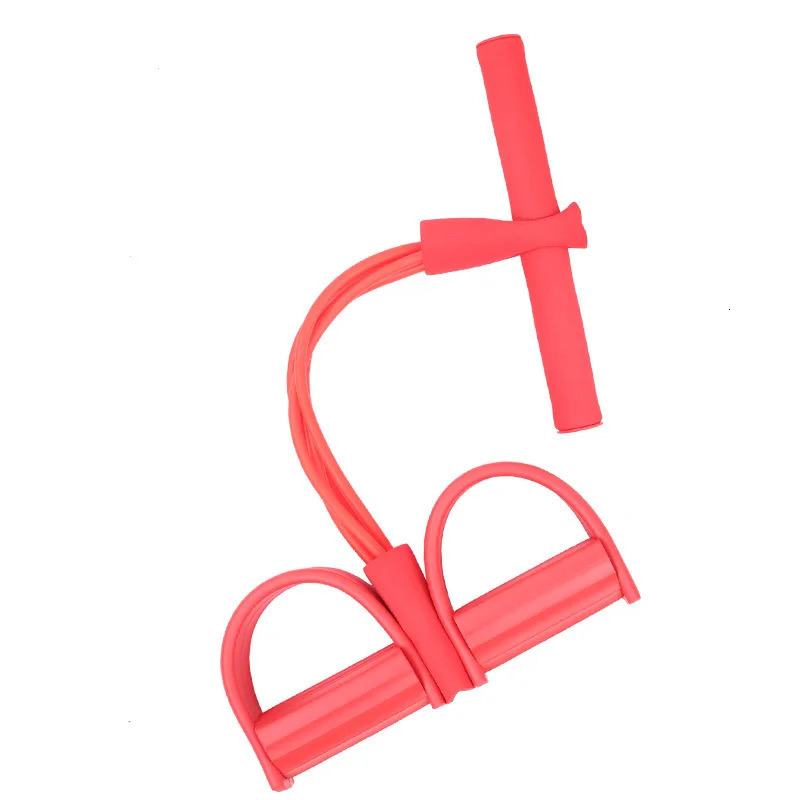 4 Resistance Elastic Pull Ropes Exerciser Rower Belly Band Home Gym Sport Training Bands for Fitness Equipment 250213