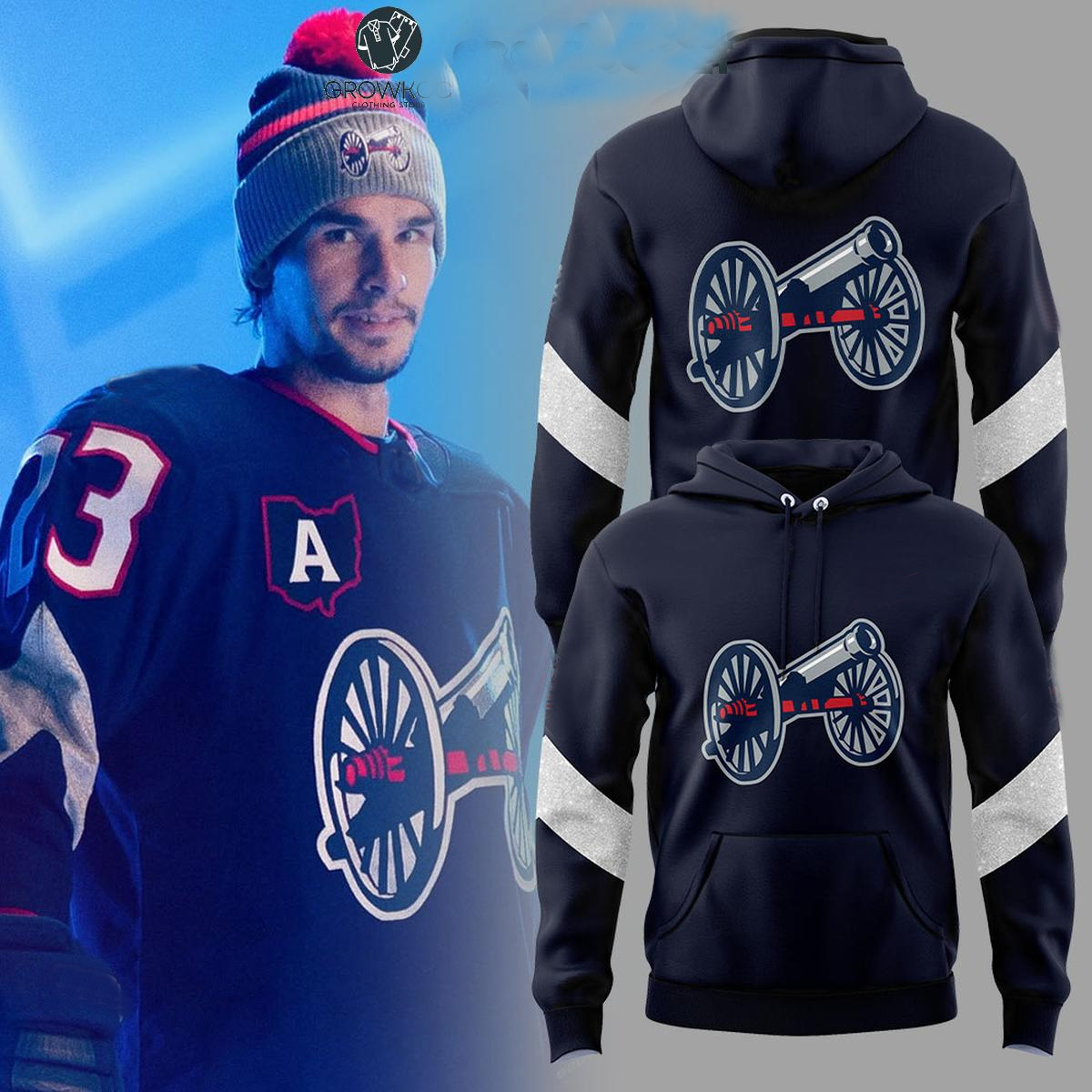 Custom 2025 Stadium Series Hockey Jersey Johnny Gaudreau Kirill Marchenko Adam Fantilli Boone Jenner Embroidered Letter Number Design Polyester