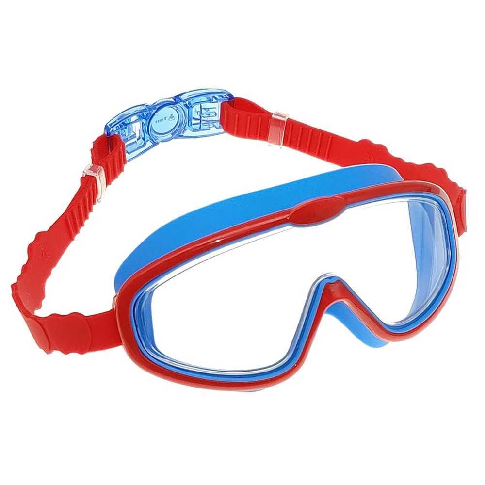 Waterproof Silicone Swimming Goggles for Kids Big Frame HD Swim Glasses Anti-Fog Eyewear Swim Accessories Z250215