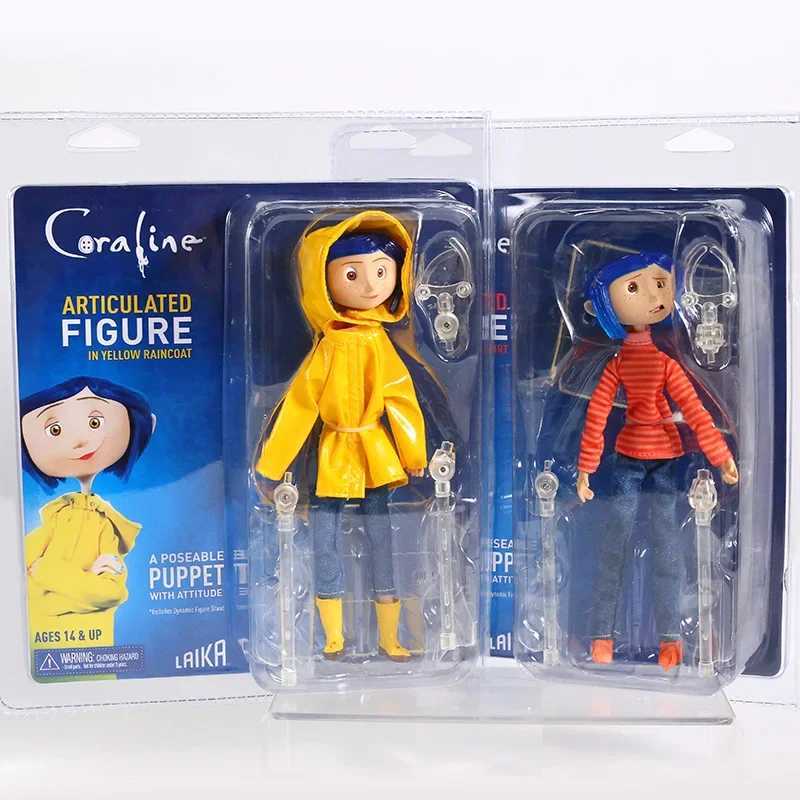 NECA Coraline and The Secret Door Caroline 7 Action Figure Collectible Model Toy Gift Doll Figurine W250214
