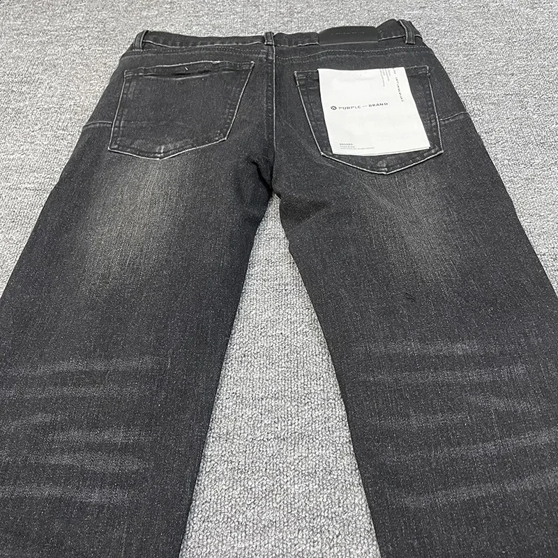 Washed Black High Street Jeans Pants Men Woman Hip Hop Quality Vintage Hole Old Casual Trousers Classic Fashion 250214