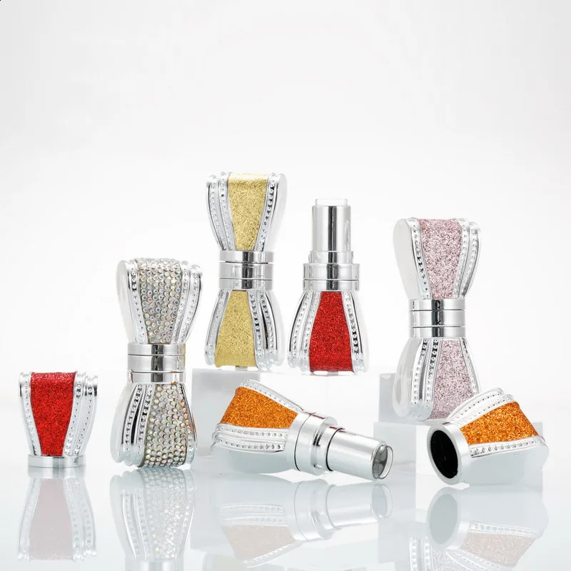 Wholesale 12.1mm bow lipstick bottle advanced lipstick tube lipstick container lipstick cosmetics magnetic packaging 250213