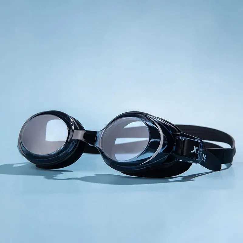 Swimming Goggles Waterproof And Anti-fog Flat Mirrors For Adults And Boys Silicone Swimming Goggles And Diving Goggles Equipment Z250215