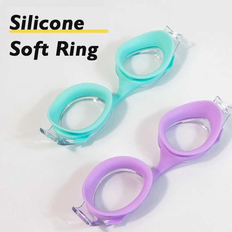 Universal Waterproof Anti-Fog Swimming Goggles Children HD Clear Lens Swim Eyewear Boys Girls Water Sport Glasses Z250215