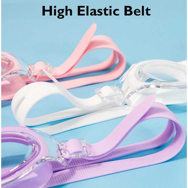 Universal Waterproof Anti-Fog Swimming Goggles Children HD Clear Lens Swim Eyewear Boys Girls Water Sport Glasses Z250215