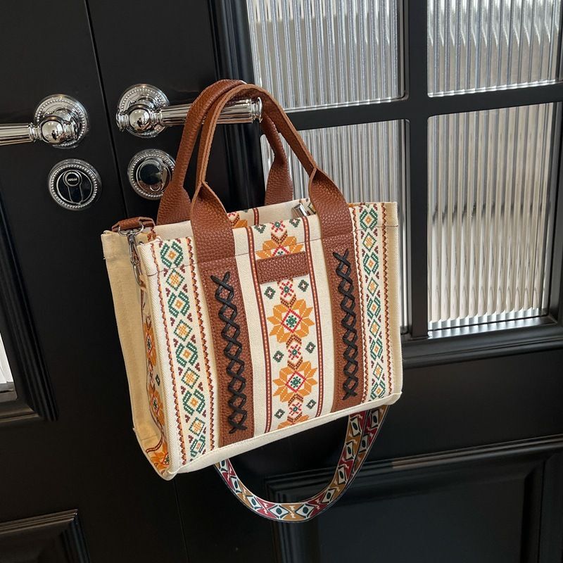 Women's Tote Shoulder Bag Bohemian Aztec Handbag