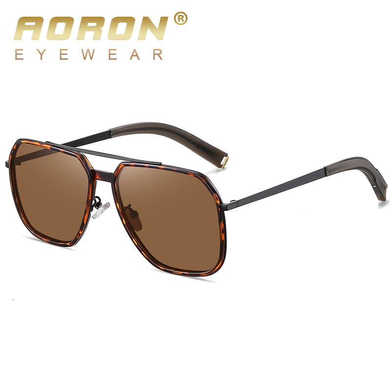 New Polarized Aluminum Magnesium with Large Frame for Men and Women, Color Changing Toad Glasses, Night Vision Driving designer Sunglasses