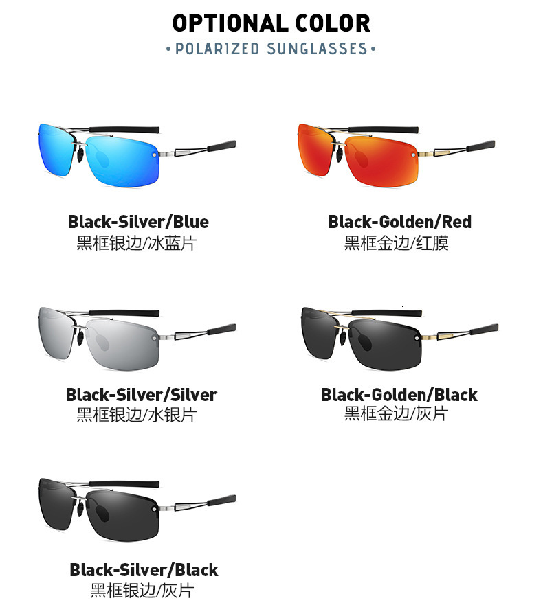 New Fashion Men's Driving Glasses Polarized designer sunglasses women