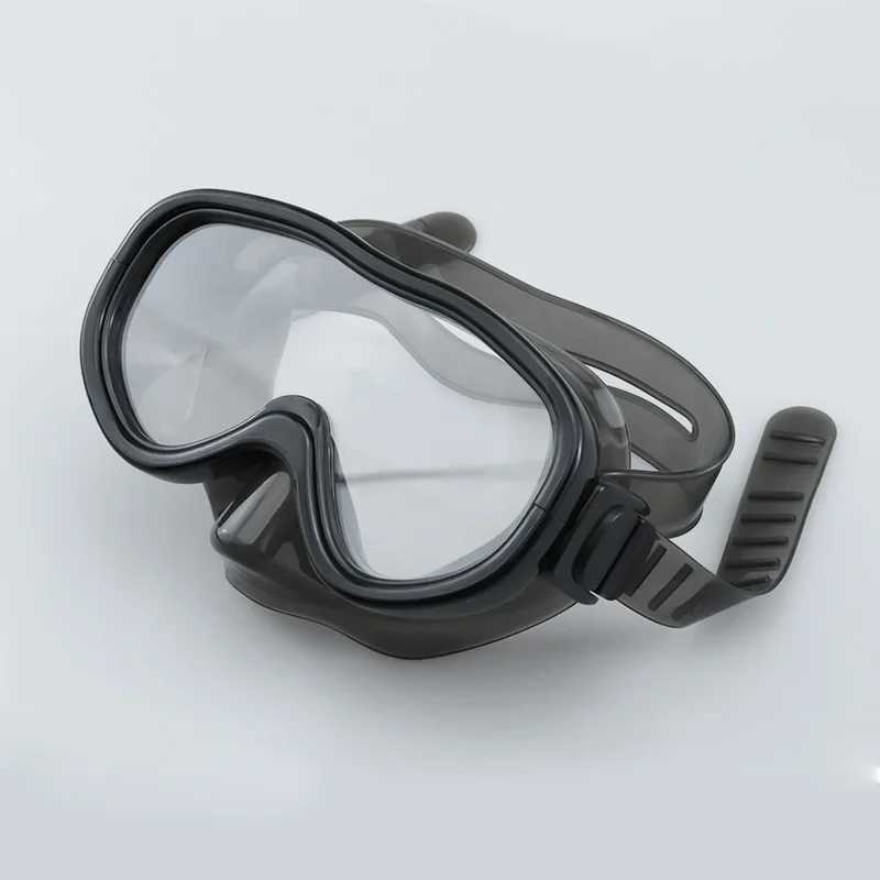 Kids Diving Mask Swim Mask Snorkeling Goggles Professional Gear with Nose Cover for Diving Pool Swim Universal Z250215
