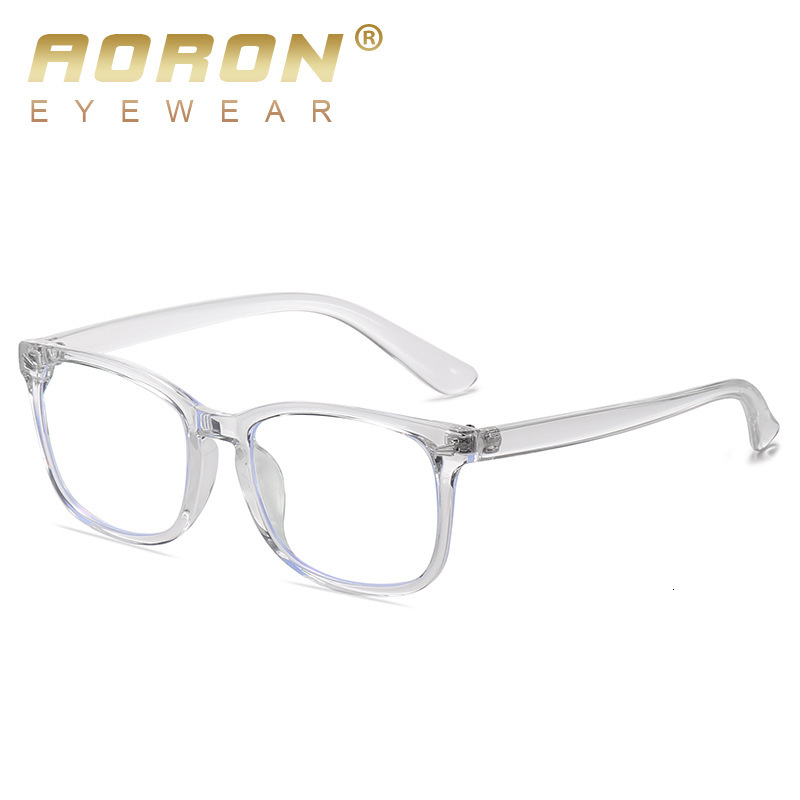 New fashionable children's anti blue paired with glasses frame TR flat light goggles designer sunglasses for women