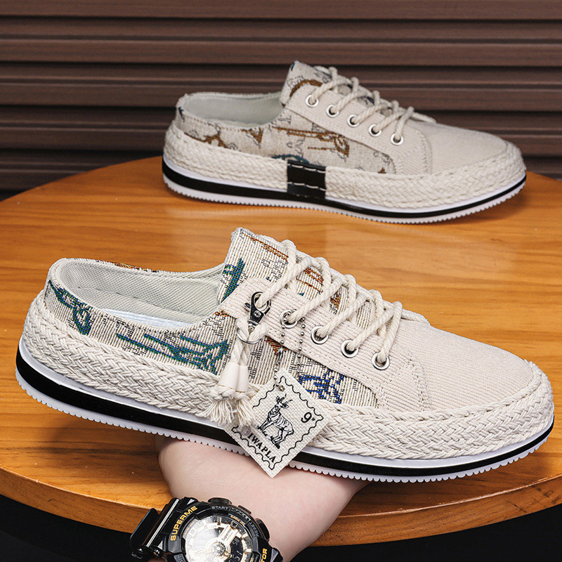 2025 free shipping designer shoes men summer shoes white black casual shoes platform shoes breathable men silp on sneakers trainers skate footwear wit