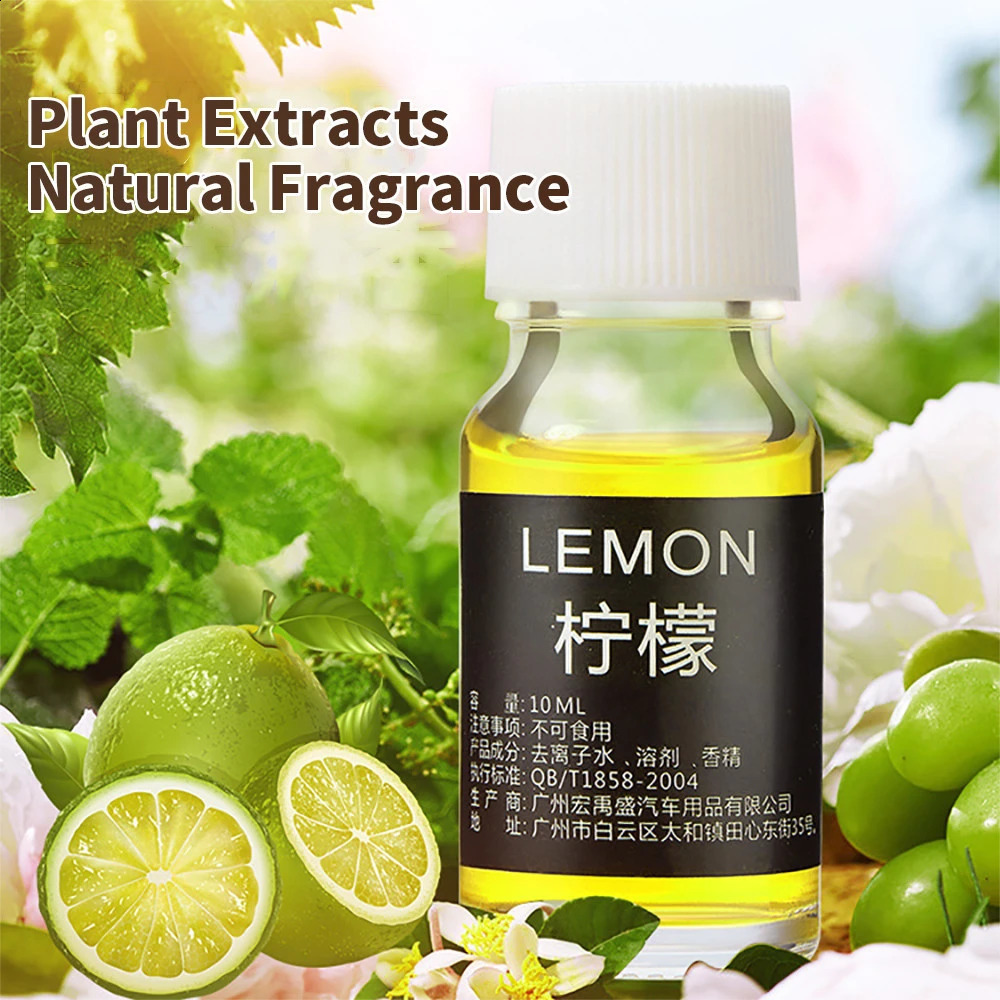 5mm/10mm Car Perfume Refill Air Freshener Natural Plant Essential Oil Car Outlet Vents Perfume Fragrance Humidifier Freshener 250214