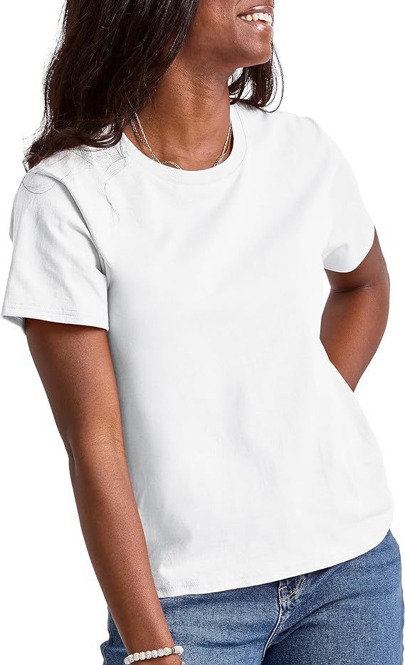 Designer Fashion Trend 2025 Summer Loose Solid Color Short Sleeve Women T-shirt Casual Round Neck Top