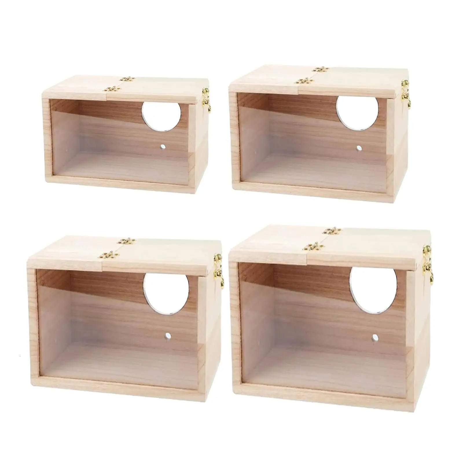 Parakeet Nesting Box Bird House Bird Nest Box for Parrot Cockatiel 250206