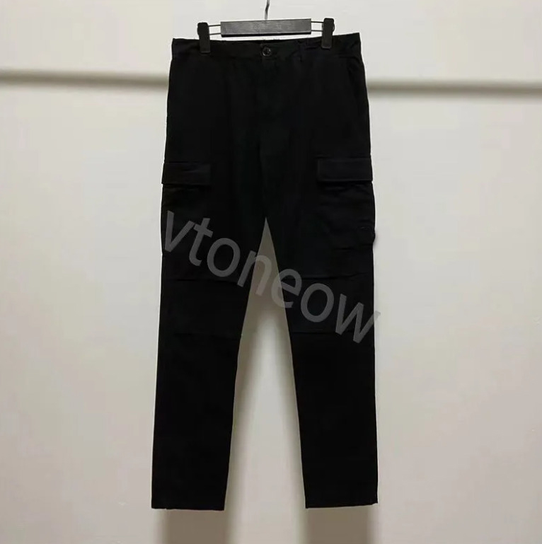Hip Hop Top Joggers Cargo Pants for Men with Multi-Pockets Ribbons Man Sweatpants Streetwear Casual Mens Companiespants S-2XL