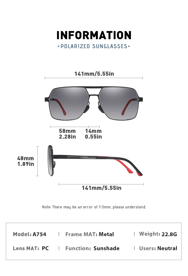 New Double Beam Driving Fashion Men's Metal Frame Outdoor designer sunglasses for women