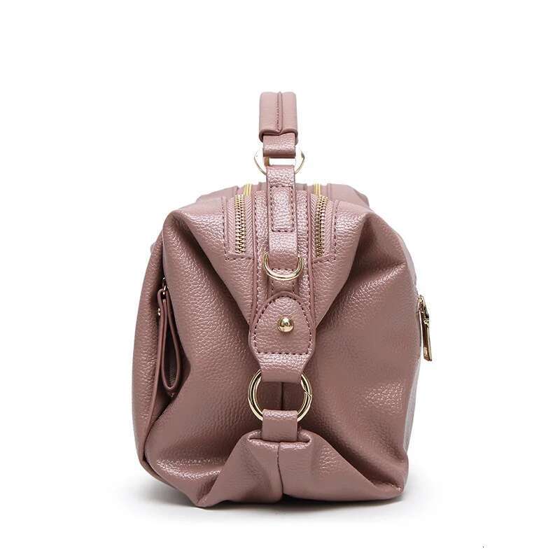 Brand Designer Genuine Leather Handbag Fashion Messenger Casual Shoulder Crossbody Bags For Women Large Capacity Tote Bag