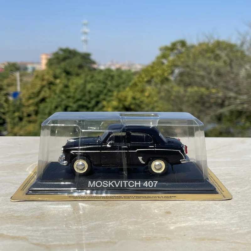 Top Quality 1/43 Moskvich 407 Alloy Classic Old Diecast Metal Retro Vintage Vehicles Car Model Simulation Collection Kids Toy Giftt250215