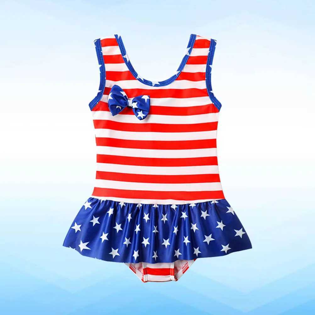 Beachwear Girl Swimwear Toddler Bathing Suit Swimsuits Jumpsuit One-piece ChildXJ250214