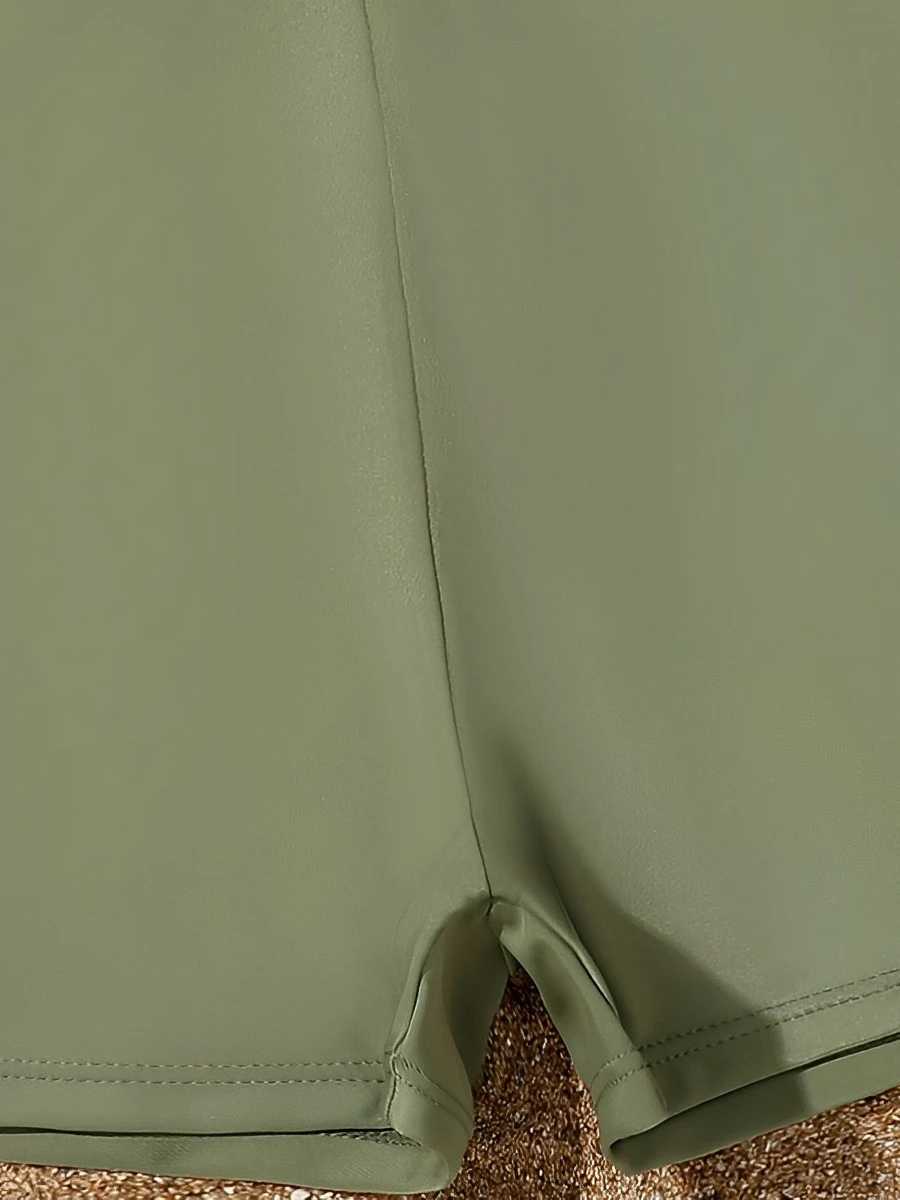 2024 Girls Swimsuit Print Two Piece High Waist Kids Swimwear Female Childrens Bathers Bathing Swimming Swim Suit BeachwearXJ250214