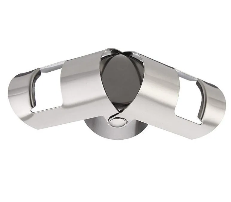 Portable Stainless Steel Wine stopper Vacuum Sealed Wine Champagne Bottle Stopper Cap FY5385 0215