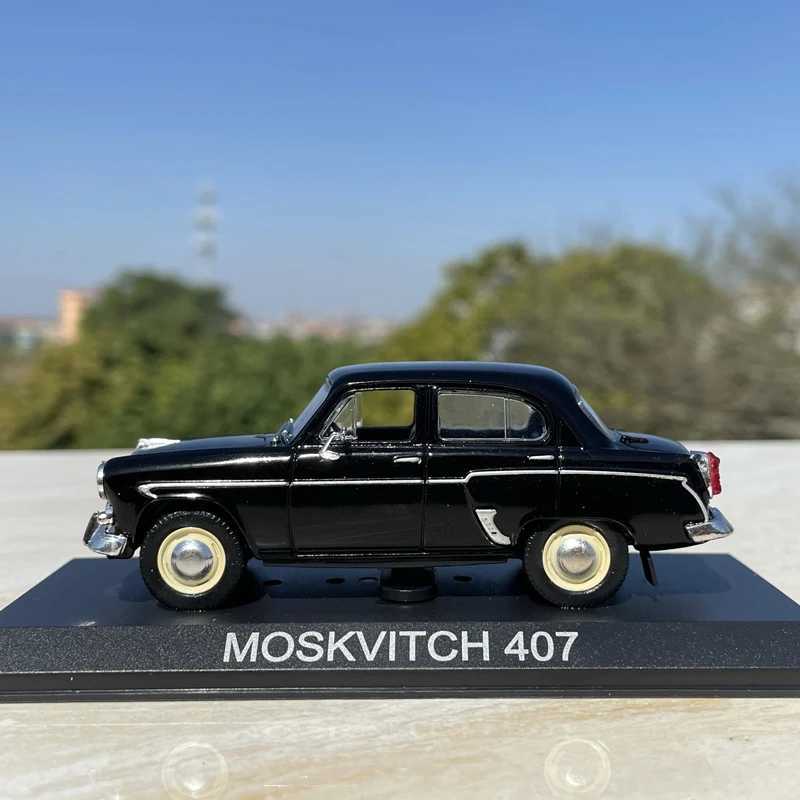 Top Quality 1/43 Moskvich 407 Alloy Classic Old Diecast Metal Retro Vintage Vehicles Car Model Simulation Collection Kids Toy Giftt250215