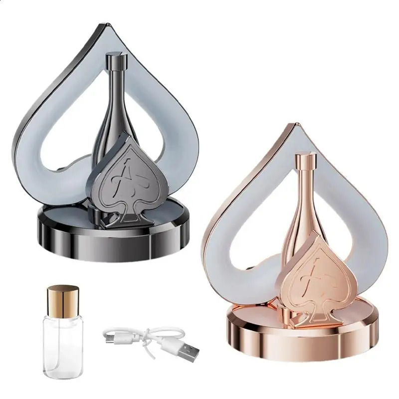 Car Diffuser Vent Clip Auto Air Vent Aroma Ornament Long-Lasting Vehicle Freshener Clip With Light For Cars Auto Suvs 250214